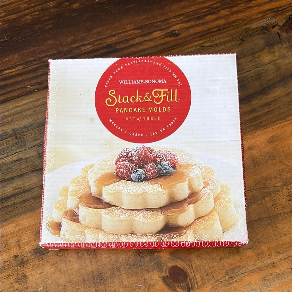 Williams Sonoma Stack & Fill Pancake Molds